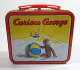 2000 Curious George Small Tin Metal Lunch Box