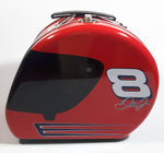 Action Racing NASCAR Winner's Circle Driver #8 Dale Earnhardt Jr. Red and Black Helmet Shaped Lunch Box Tin Metal Container