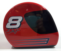 Action Racing NASCAR Winner's Circle Driver #8 Dale Earnhardt Jr. Red and Black Helmet Shaped Lunch Box Tin Metal Container