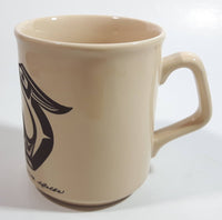 Vintage Clarence A. Wells Loon Bird Pottery Coffee Mug