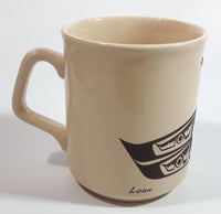 Vintage Clarence A. Wells Loon Bird Pottery Coffee Mug