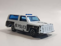 Tai Cheong Chevrolet Blazer TC-884 "Junior Police" White and Black Die Cast Toy Car Vehicle