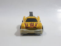 2002 Hot Wheels Tow Jam Yellow Die Cast Toy Car Vehicle