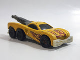 2002 Hot Wheels Tow Jam Yellow Die Cast Toy Car Vehicle