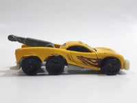 2002 Hot Wheels Tow Jam Yellow Die Cast Toy Car Vehicle