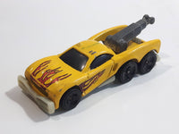 2002 Hot Wheels Tow Jam Yellow Die Cast Toy Car Vehicle