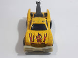 2002 Hot Wheels Tow Jam Yellow Die Cast Toy Car Vehicle