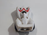 2008 Hot Wheels Speed Racer Movie Mach 6 White Plastic Die Cast Toy Car Vehicle OH5