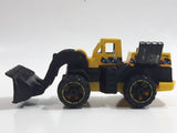 2014 Hot Wheels HW City City Works CAT Wheel Loader Yellow and Black Die Cast Toy Construction Vehicle