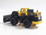 2014 Hot Wheels HW City City Works CAT Wheel Loader Yellow and Black Die Cast Toy Construction Vehicle