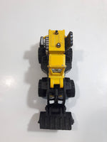 2014 Hot Wheels HW City City Works CAT Wheel Loader Yellow and Black Die Cast Toy Construction Vehicle