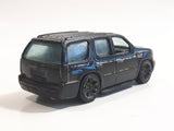 2013 Hot Wheels HW City Street Power '07 Cadillac Escalade Black Die Cast Toy Car SUV Vehicle