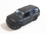 2013 Hot Wheels HW City Street Power '07 Cadillac Escalade Black Die Cast Toy Car SUV Vehicle