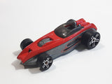 2004 Hot Wheels First Editions Shredded Red Die Cast Toy Race Car Vehicle