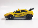 1997 Hot Wheels McDonald's Taxi Plastic Body Yellow Die Cast Toy Car Vehicle McDonald's Happy Meal