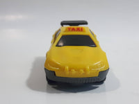 1997 Hot Wheels McDonald's Taxi Plastic Body Yellow Die Cast Toy Car Vehicle McDonald's Happy Meal