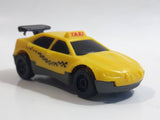 1997 Hot Wheels McDonald's Taxi Plastic Body Yellow Die Cast Toy Car Vehicle McDonald's Happy Meal