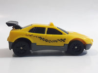 1997 Hot Wheels McDonald's Taxi Plastic Body Yellow Die Cast Toy Car Vehicle McDonald's Happy Meal