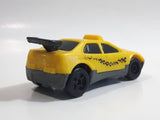 1997 Hot Wheels McDonald's Taxi Plastic Body Yellow Die Cast Toy Car Vehicle McDonald's Happy Meal