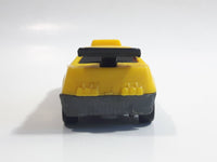 1997 Hot Wheels McDonald's Taxi Plastic Body Yellow Die Cast Toy Car Vehicle McDonald's Happy Meal