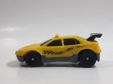 1997 Hot Wheels McDonald's Taxi Plastic Body Yellow Die Cast Toy Car Vehicle McDonald's Happy Meal