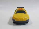 1997 Hot Wheels McDonald's Taxi Plastic Body Yellow Die Cast Toy Car Vehicle McDonald's Happy Meal