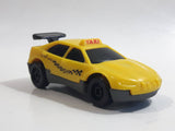 1997 Hot Wheels McDonald's Taxi Plastic Body Yellow Die Cast Toy Car Vehicle McDonald's Happy Meal