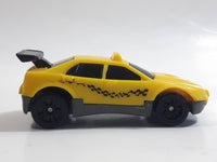 1997 Hot Wheels McDonald's Taxi Plastic Body Yellow Die Cast Toy Car Vehicle McDonald's Happy Meal