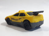 1997 Hot Wheels McDonald's Taxi Plastic Body Yellow Die Cast Toy Car Vehicle McDonald's Happy Meal