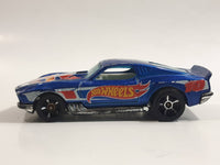 2013 Hot Wheels HW Racing: HW Race Team BLVD. Bruiser Blue Metallic Die Cast Toy Car Vehicle