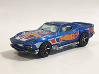 2013 Hot Wheels HW Racing: HW Race Team BLVD. Bruiser Blue Metallic Die Cast Toy Car Vehicle