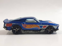 2013 Hot Wheels HW Racing: HW Race Team BLVD. Bruiser Blue Metallic Die Cast Toy Car Vehicle