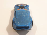 2009 Hot Wheels Color Shifters Nitro Doorslammer Aston Martin Blue and to Dark Blue Die Cast Toy Car Vehicle