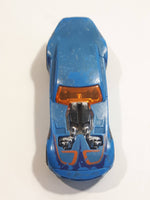 2009 Hot Wheels Color Shifters Nitro Doorslammer Aston Martin Blue and to Dark Blue Die Cast Toy Car Vehicle