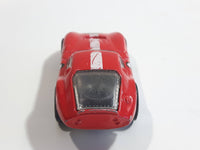 2007 Hot Wheels Shelby Cobra Daytona Coupe Enamel Red Die Cast Toy Car Vehicle