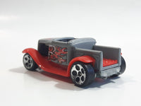 2004 Hot Wheels Tat Rods Hooligan Matte Grey Die Cast Toy Car Hot Rod Vehicle