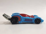 2018 Hot Wheels Experimotors Tooligan Blue Plastic Body Die Cast Toy Tool Wrench Car Vehicle