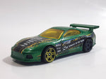 2016 Hot Wheels Speed Graphics Toyota Supra Green Die Cast Toy Car Vehicle