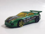 2016 Hot Wheels Speed Graphics Toyota Supra Green Die Cast Toy Car Vehicle