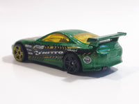 2016 Hot Wheels Speed Graphics Toyota Supra Green Die Cast Toy Car Vehicle