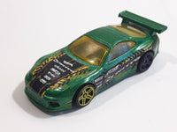 2016 Hot Wheels Speed Graphics Toyota Supra Green Die Cast Toy Car Vehicle