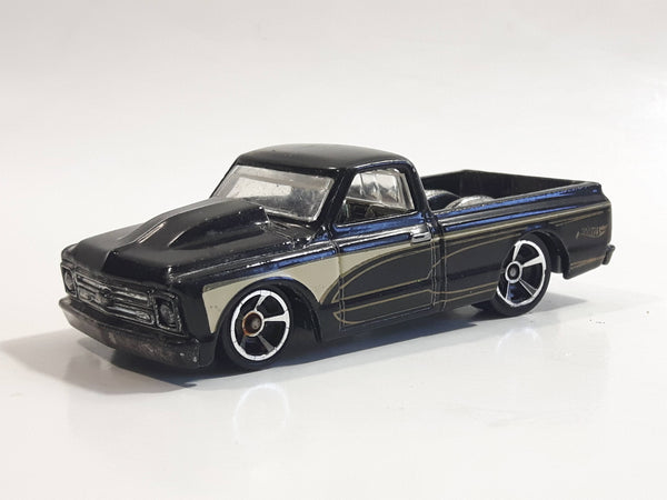 2016 Hot Wheels HW Hot Trucks '67 Chevy C10 Black Die Cast Toy Car Vehicle