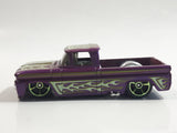 2013 Hot Wheels HW Showroom: HW Hot Trucks Custom '62 Chevy Truck Metalflake Purple Die Cast Toy Car Vehicle