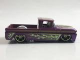 2013 Hot Wheels HW Showroom: HW Hot Trucks Custom '62 Chevy Truck Metalflake Purple Die Cast Toy Car Vehicle