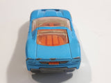 2009 Hot Wheels Airshot Super Drop 40 Somethin' Light Satin Blue Die Cast Toy Car Vehicle