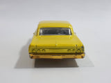 2007 Hot Wheels Taxi Rods '64 Impala Yellow Die Cast Toy Classic Car Vehicle