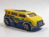 2013 Hot Wheels HW City - HW Rescue Speedbox Van Yellow Die Cast Toy Car Vehicle