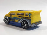 2013 Hot Wheels HW City - HW Rescue Speedbox Van Yellow Die Cast Toy Car Vehicle