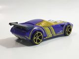 2011 Hot Wheels Thrill Racers Highway Nerve Hammer Purple Die Cast Toy Car Vehicle