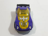 2011 Hot Wheels Thrill Racers Highway Nerve Hammer Purple Die Cast Toy Car Vehicle